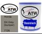Preview: Honda, DX Gray (bumper), 7135: 1L Lackdose, von ATW Autoteile West.